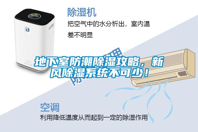地下室防潮除濕攻略,新風除濕系統(tǒng)不可少!