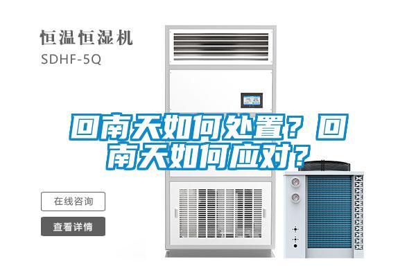 回南天如何處置？回南天如何應(yīng)對？