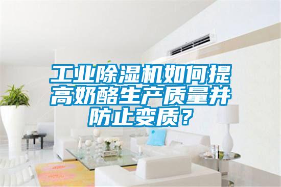 工業除濕機如何提高奶酪生產質量并防止變質？