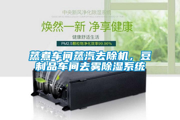 蒸煮車間蒸汽去除機，豆制品車間去霧除濕系統