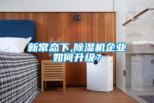 新常態(tài)下,除濕機企業(yè)如何升級？