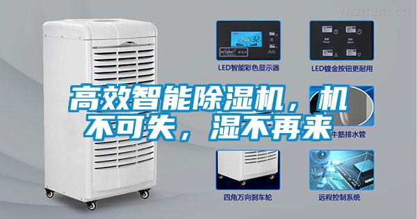高效智能除濕機，機不可失，濕不再來