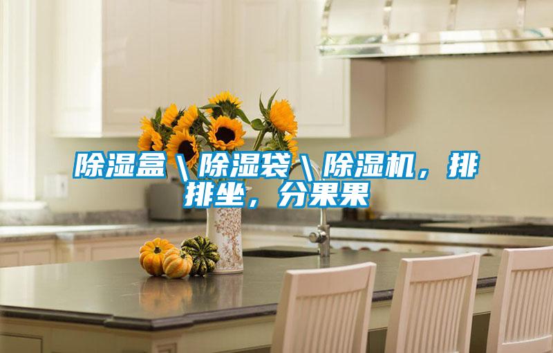 除濕盒＼除濕袋＼除濕機，排排坐，分果果