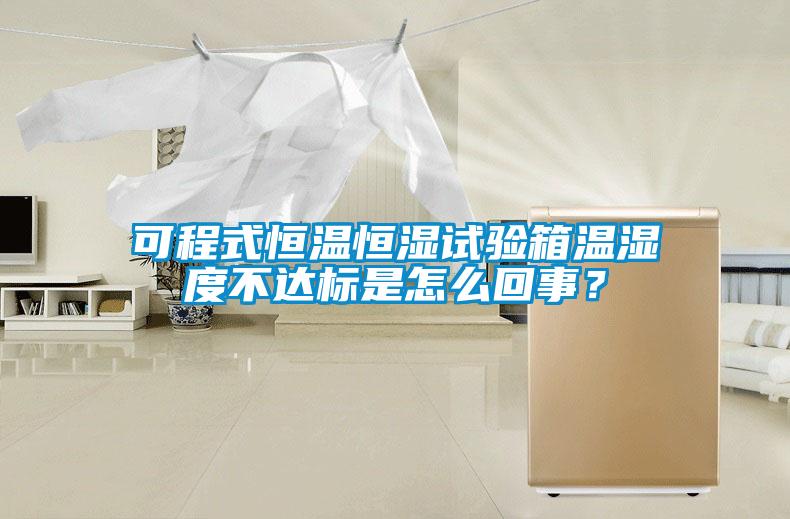 可程式恒溫恒濕試驗箱溫濕度不達標是怎么回事？