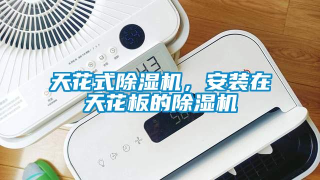 天花式除濕機，安裝在天花板的除濕機