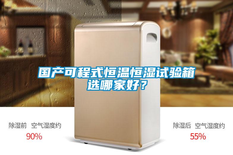 國(guó)產(chǎn)可程式恒溫恒濕試驗(yàn)箱選哪家好？