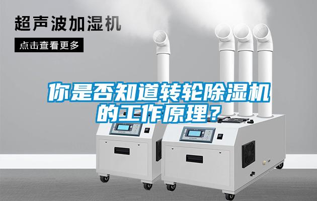 你是否知道轉輪除濕機的工作原理？