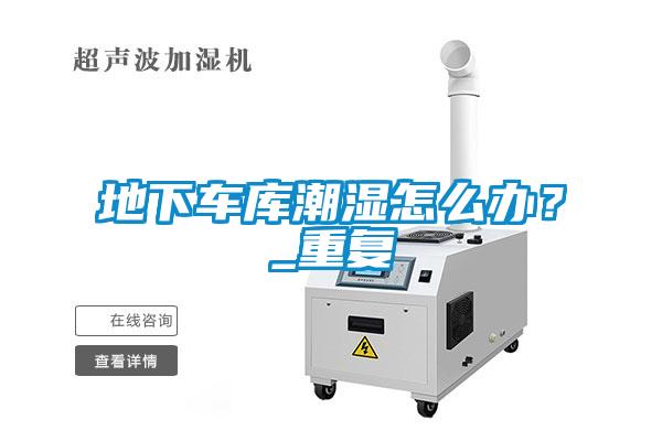 地下車庫潮濕怎么辦？_重復