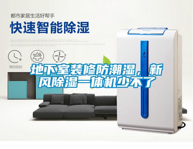 地下室裝修防潮濕，新風除濕一體機少不了