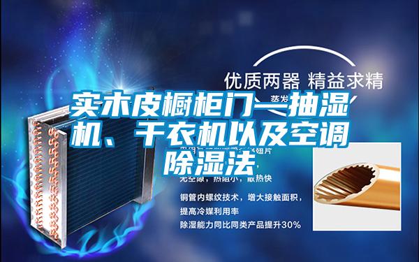 實(shí)木皮櫥柜門—抽濕機(jī)、干衣機(jī)以及空調(diào)除濕法