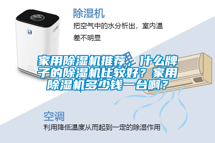 家用除濕機推薦，什么牌子的除濕機比較好？家用除濕機多少錢一臺啊？