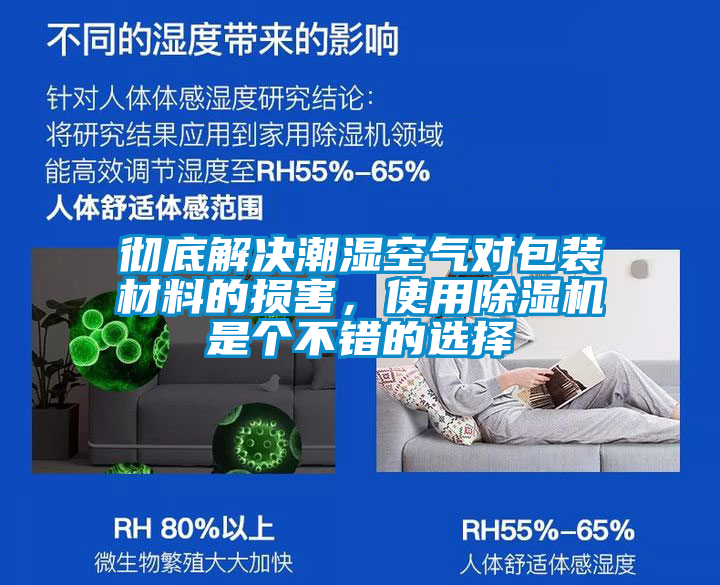 徹底解決潮濕空氣對包裝材料的損害，使用除濕機是個不錯的選擇