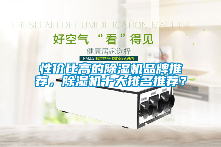 性價比高的除濕機品牌推薦，除濕機十大排名推薦？