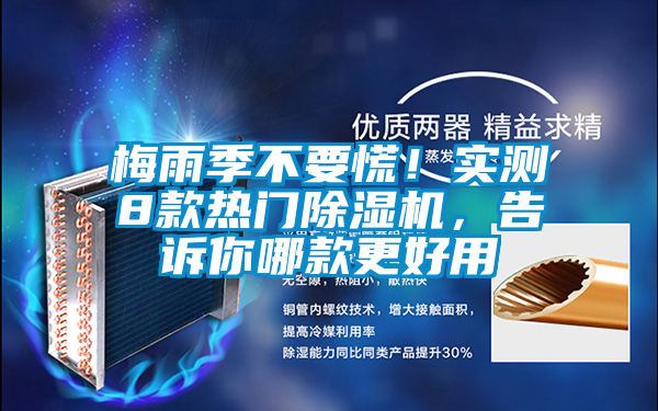 梅雨季不要慌！實測8款熱門除濕機(jī)，告訴你哪款更好用