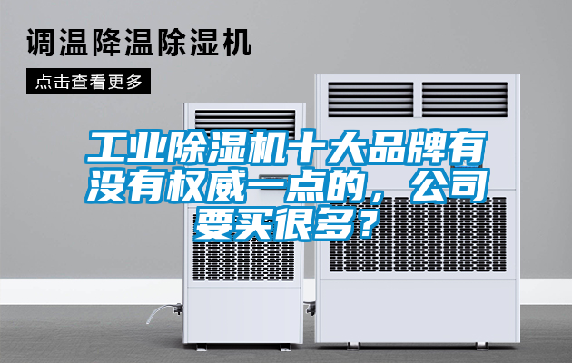 工業(yè)除濕機(jī)十大品牌有沒有權(quán)威一點(diǎn)的，公司要買很多？