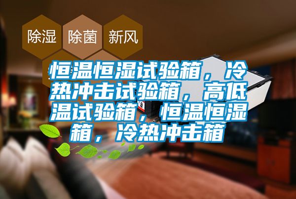 恒溫恒濕試驗箱，冷熱沖擊試驗箱，高低溫試驗箱，恒溫恒濕箱，冷熱沖擊箱
