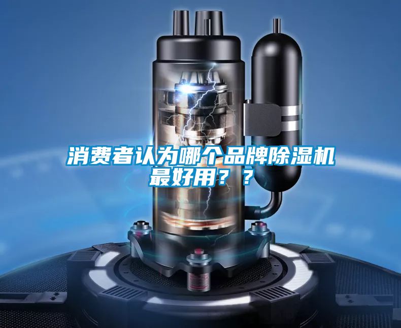 消費者認為哪個品牌除濕機最好用？？