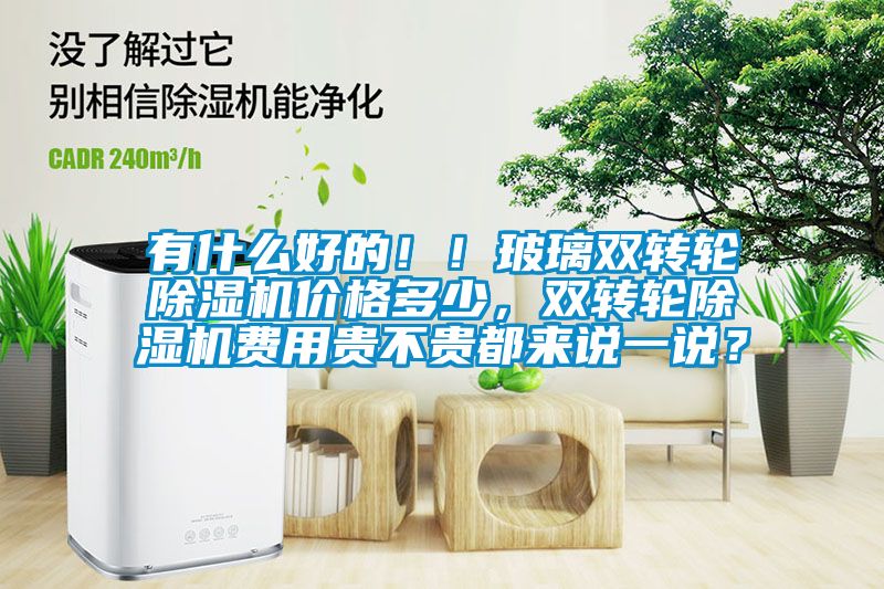 有什么好的！！玻璃雙轉(zhuǎn)輪除濕機價格多少，雙轉(zhuǎn)輪除濕機費用貴不貴都來說一說？