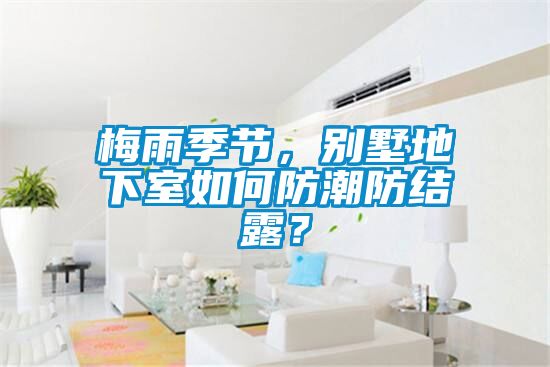 梅雨季節，別墅地下室如何防潮防結露？
