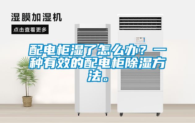 配電柜濕了怎么辦？一種有效的配電柜除濕方法。