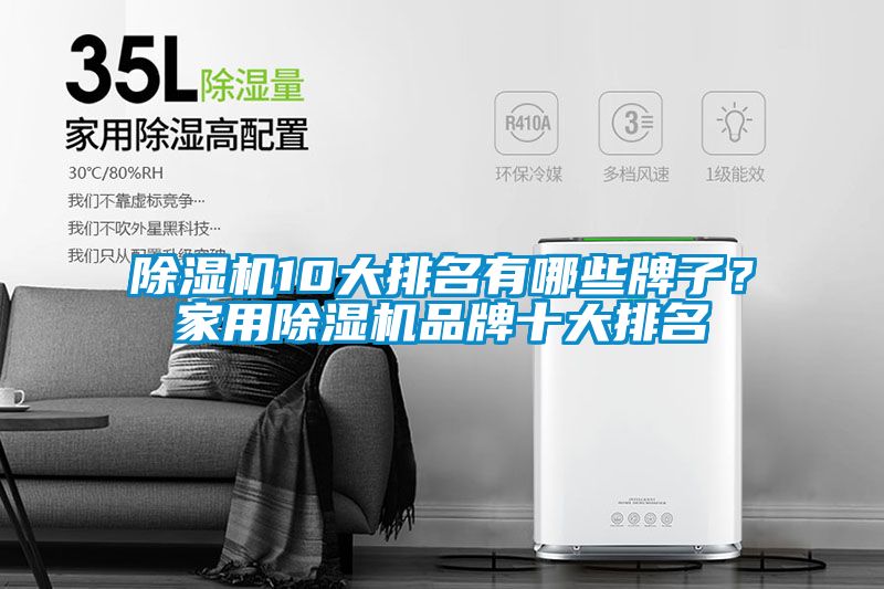 除濕機10大排名有哪些牌子？家用除濕機品牌十大排名