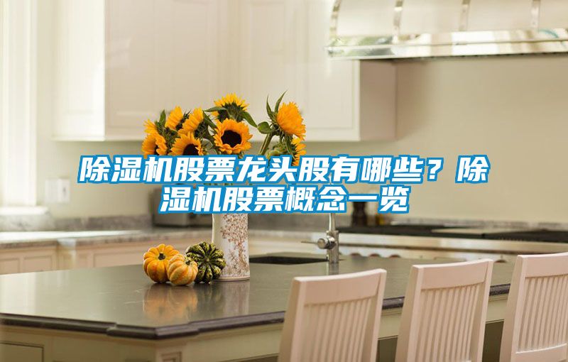 除濕機股票龍頭股有哪些？除濕機股票概念一覽