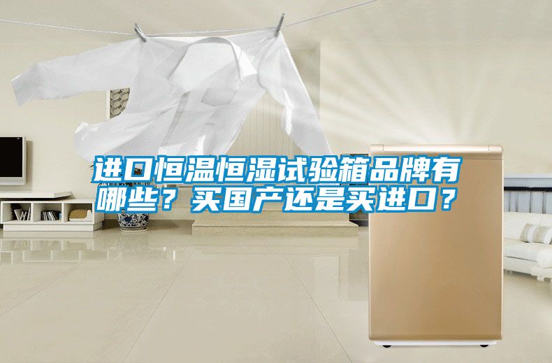 進口恒溫恒濕試驗箱品牌有哪些？買國產還是買進口？